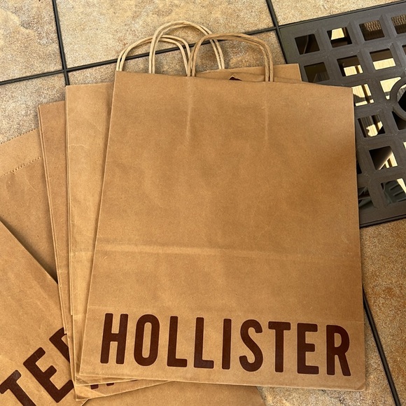 Set of 6 Hollister shopping bags - Picture 5 of 7